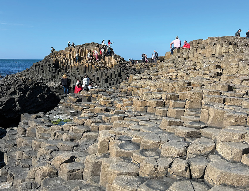 chaussée des géants en Irlande du Nord